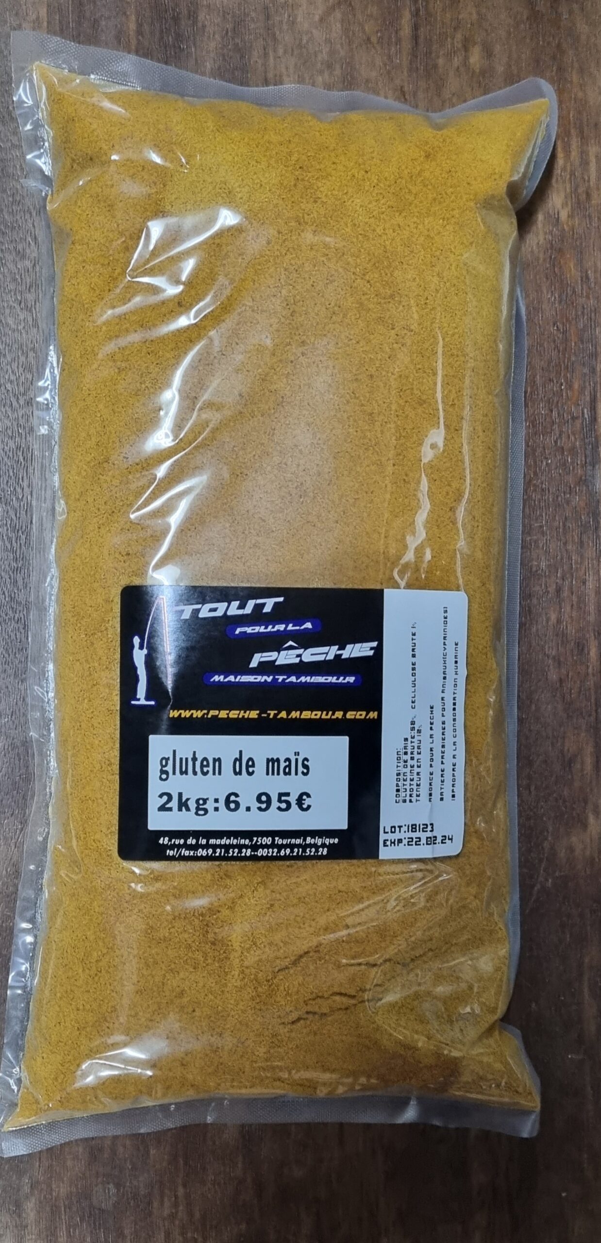 gluten maïs premium 2kg