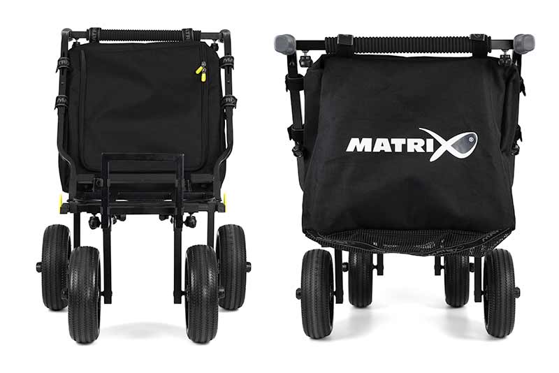 chariot compact 4 wheels barrow matrix – Image 3