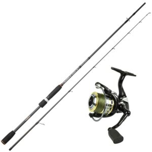 Ensemble Carnassier Sakura Almara ALMS 802 MH + Moulinet Alendo 4004FD (3+1)  10-35gr 243 cm