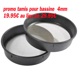 TAMIS N°10 - Ø 450MM - GRILLE 4 MM