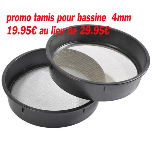 TAMIS N°10 - Ø 450MM - GRILLE 4 MM