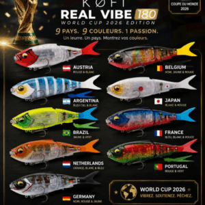 Leurre LMAB Kofi Real Vibe 18cm Edition Coupe Du Monde